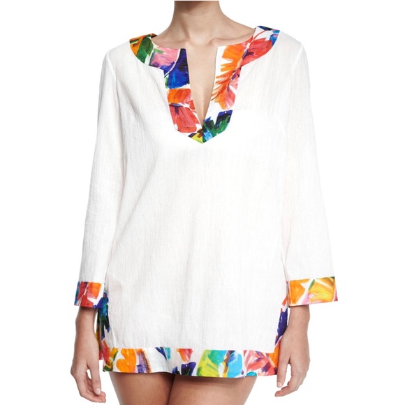 MILLY Cabana Swim Cover-Up - Picture 6 of 6